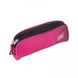 Piórnik tuba Easy Spokey 22x6x9cm, 2 zamki